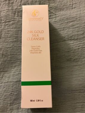 Luminous LV 24K Gold Silk Cleanser - Gold & Cream